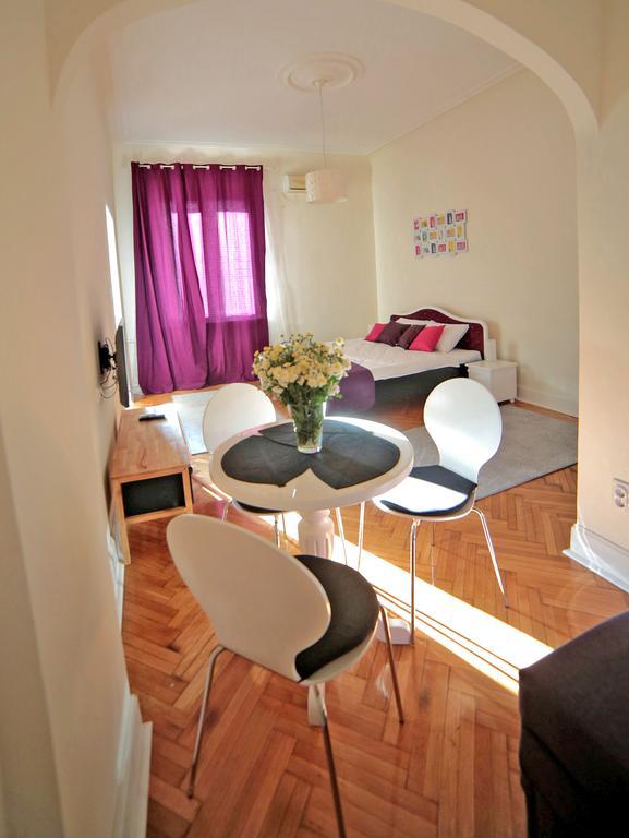 Apartment Central Belgrad Rum bild