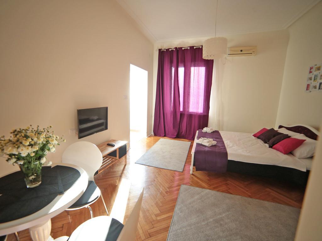 Apartment Central Belgrad Rum bild