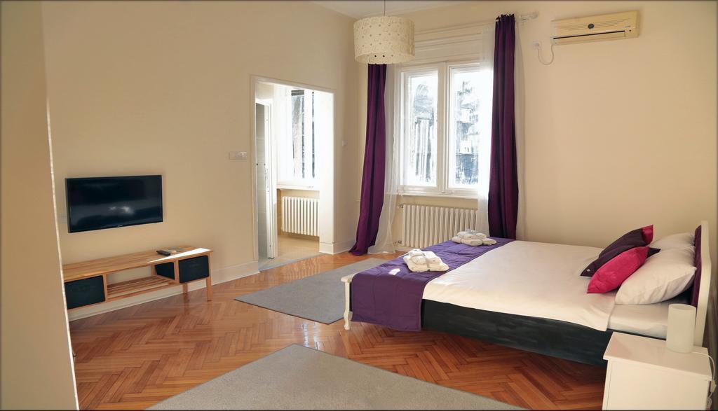 Apartment Central Belgrad Rum bild