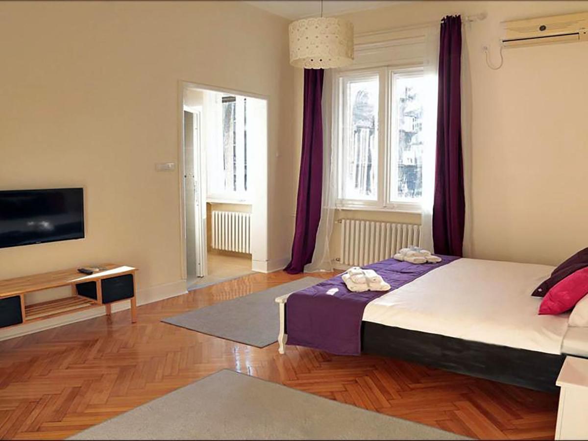 Apartment Central Belgrad Exteriör bild