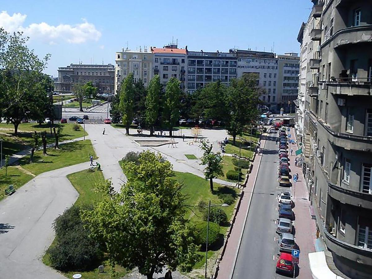 Apartment Central Belgrad Exteriör bild