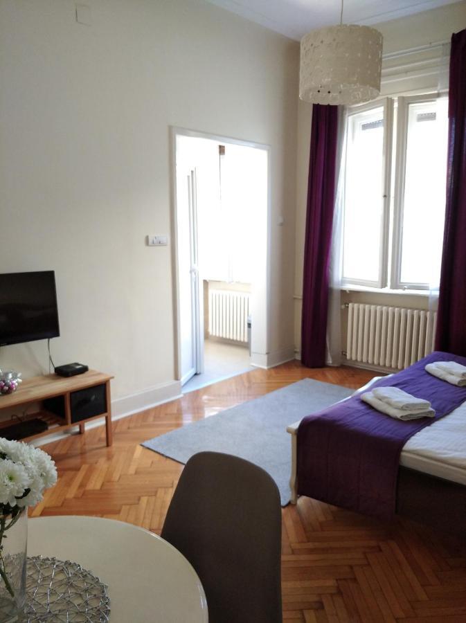 Apartment Central Belgrad Exteriör bild